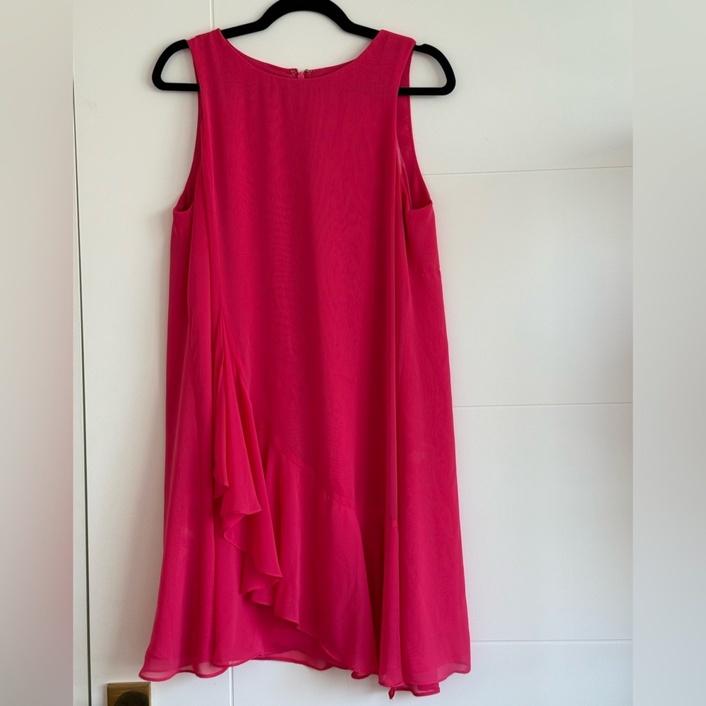 Eliza J Pink Asymmetrical Dress